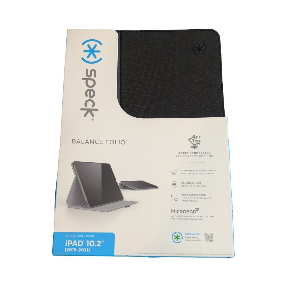 BbO Speck Balance Folio Case for iPad 10.2" (2019-2021) 7th 8th & 9th Gen Read⬇️